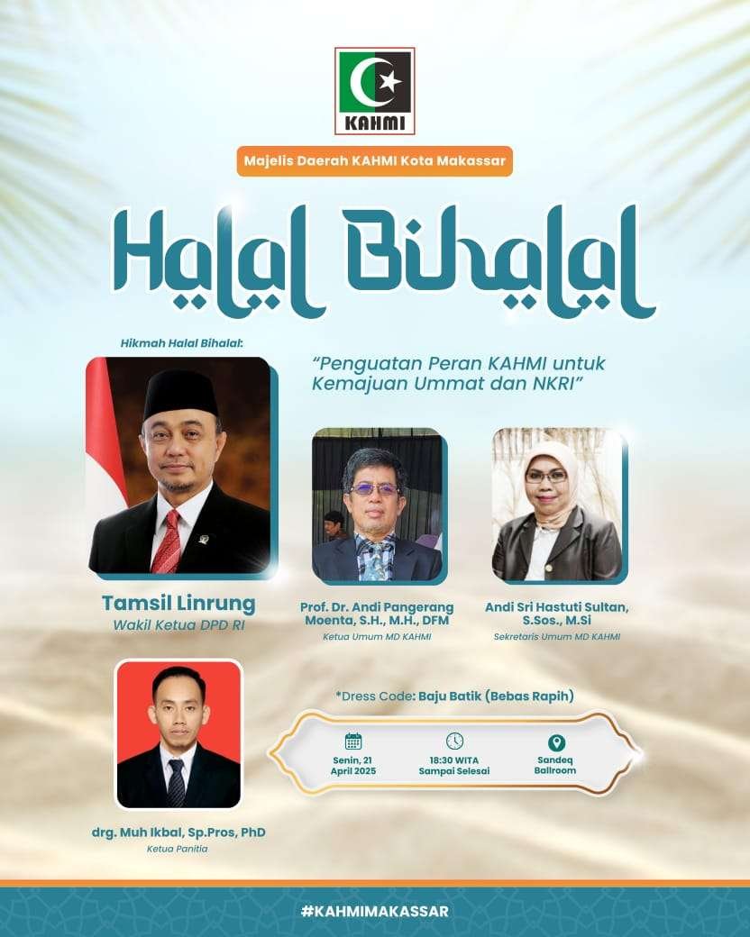 Halalbihalal KAHMI Makassar